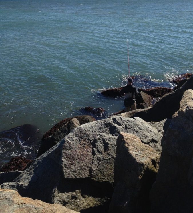 lighthouse rocks fishing